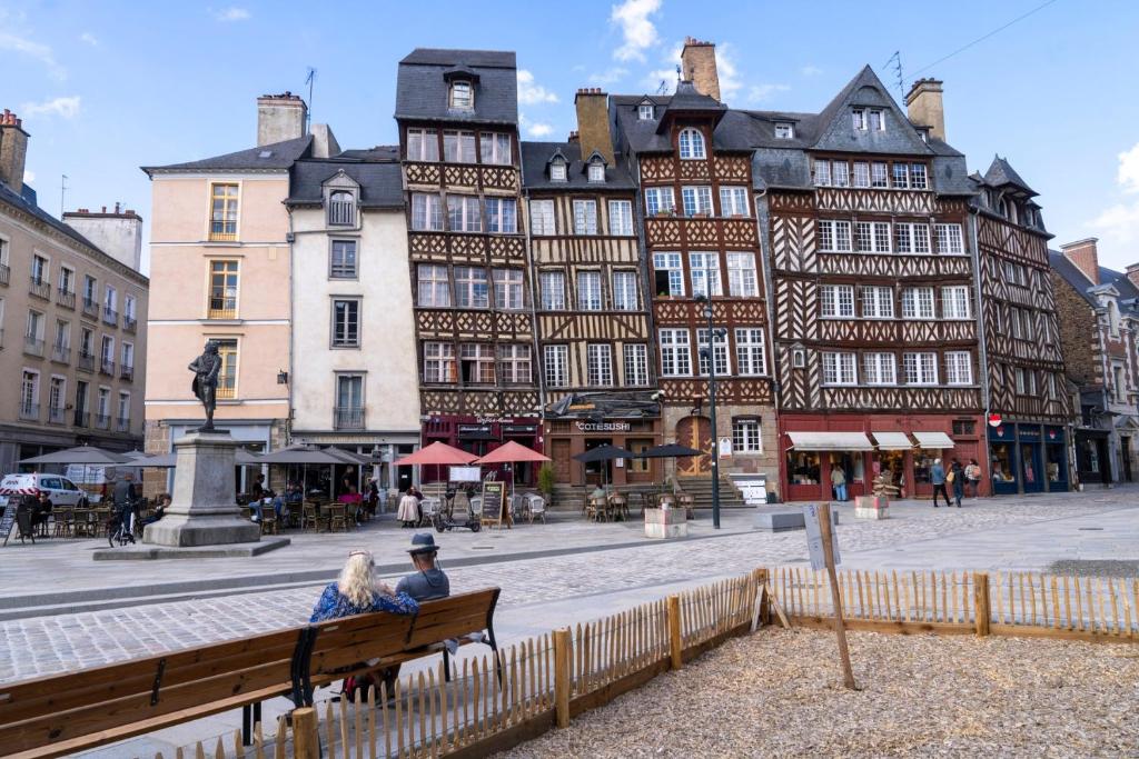 Fotografie z fotogalerie ubytování Appartement pour 6 personnes à Rennes v destinaci Rennes