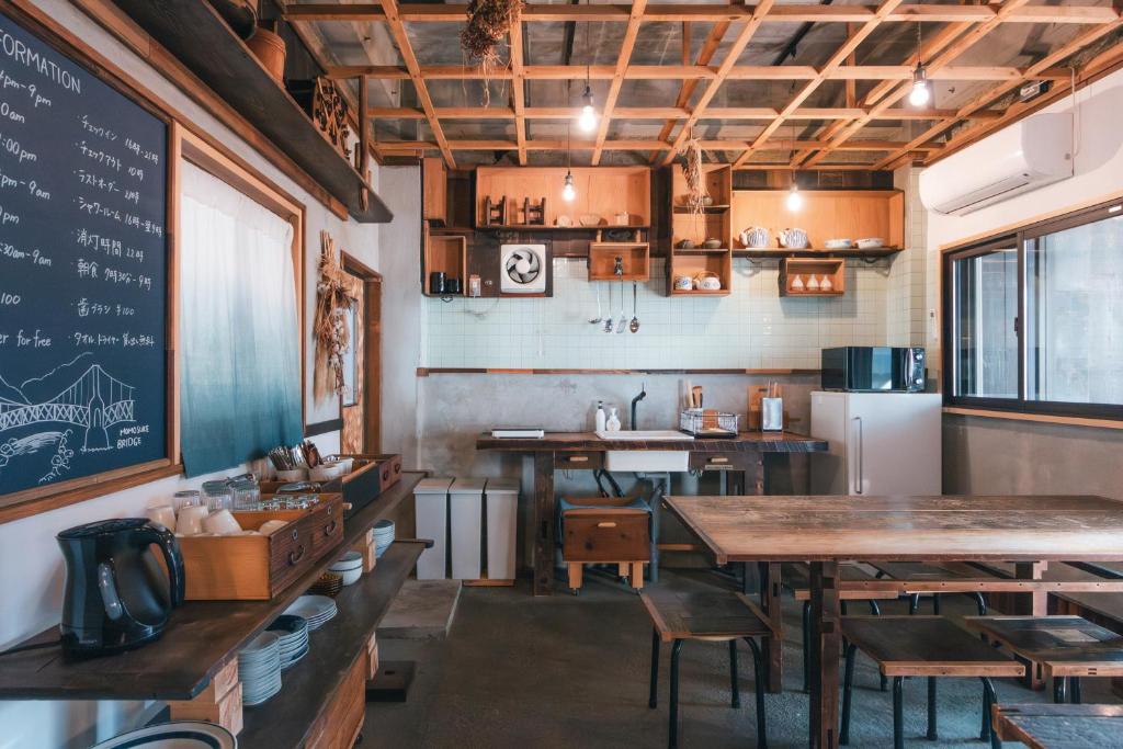 Χώρος καθιστικού στο MOUNTAinn Nagiso