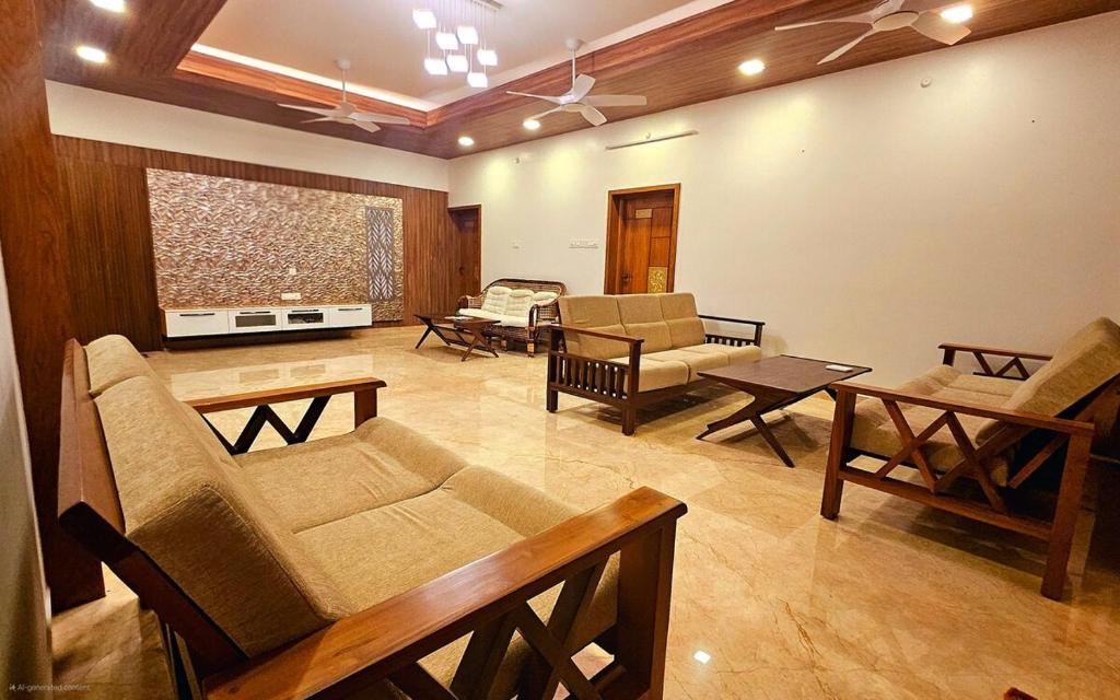 Χώρος καθιστικού στο Sandra Suite Ranga illam