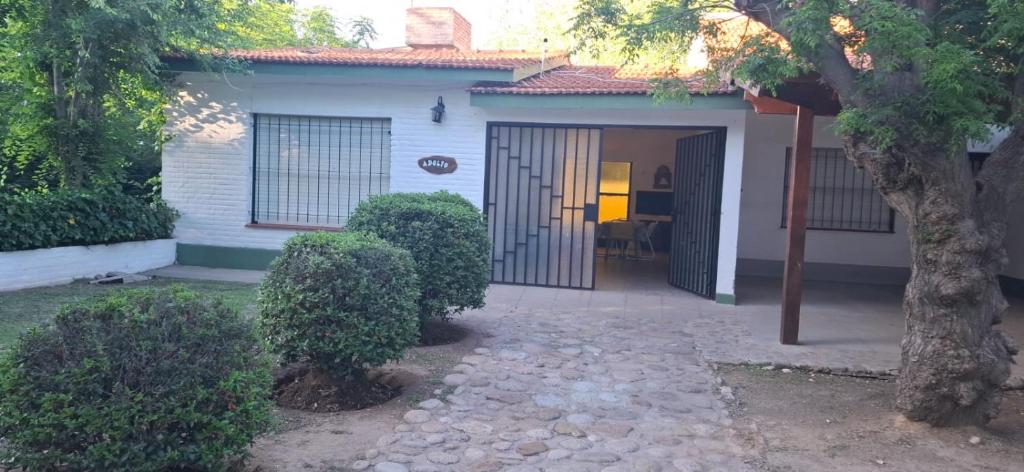 Bygningen som feriehuset ligger i