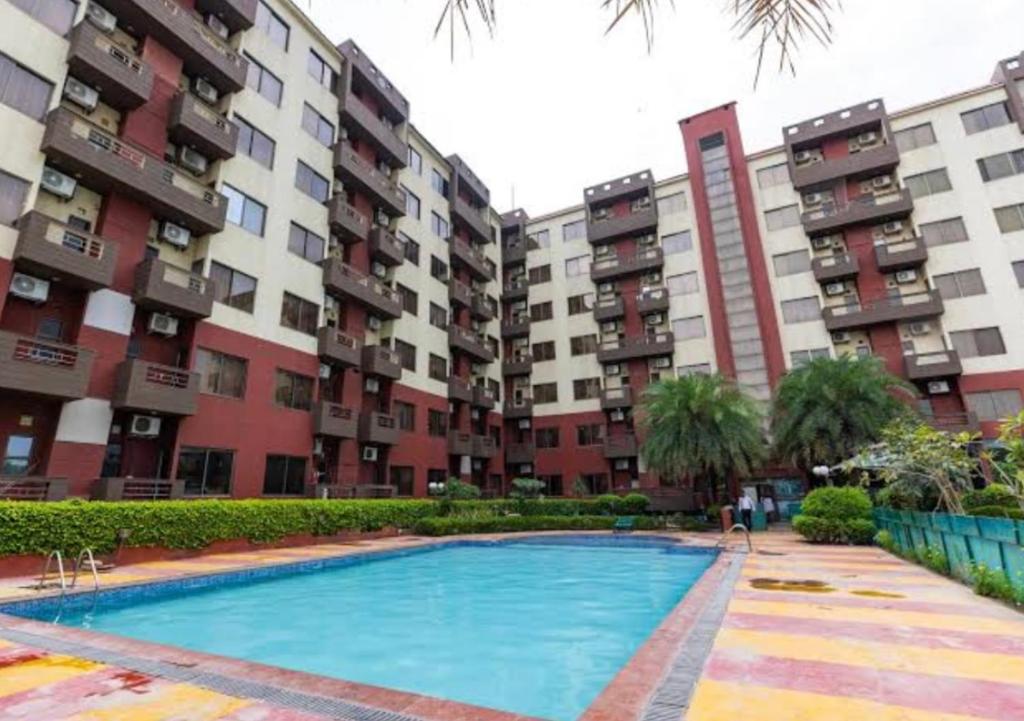 Πισίνα στο ή κοντά στο Vrindham By Ammy