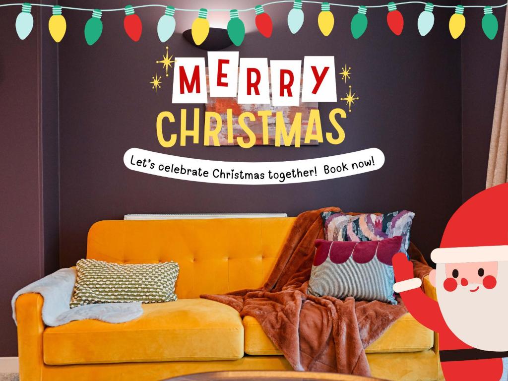 Posezení v ubytování Harland Haven Spacious 4br House In Ipswich