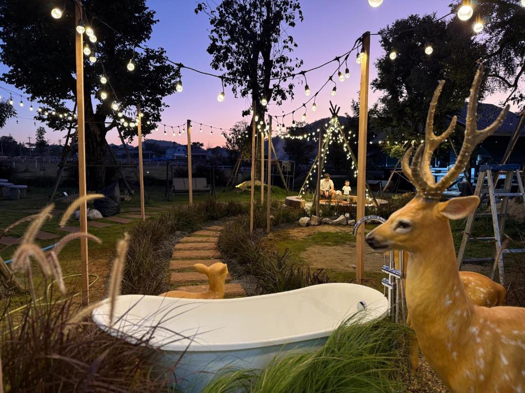 Κήπος έξω από το Samonrada Khao Yai Homestay