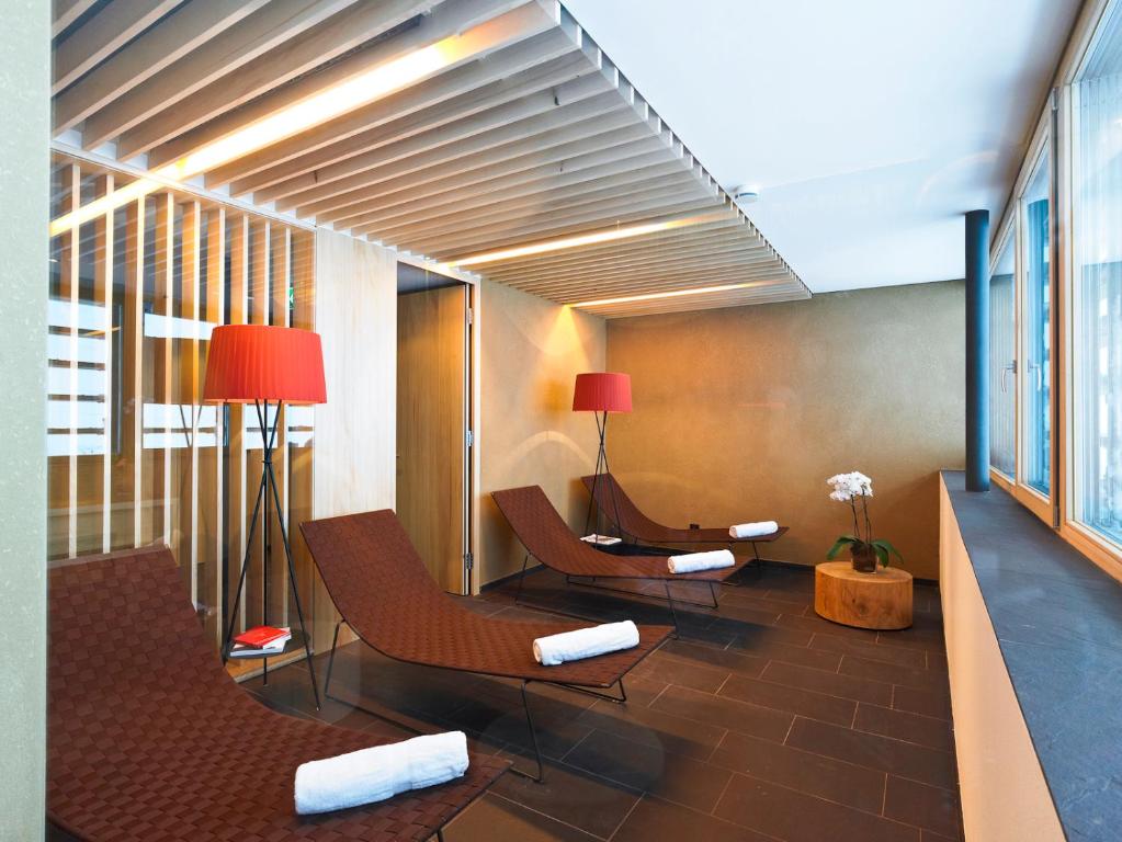 Area soggiorno di Arlberg Lodges