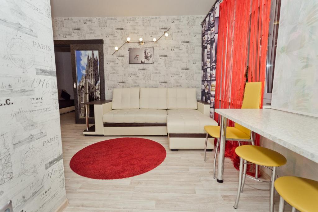 Lounge nebo bar v ubytování Apartments at Gorkogo