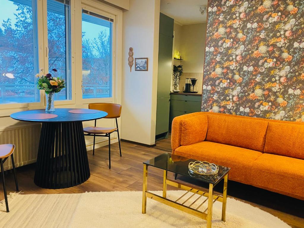 O zonă de relaxare la Studio Esterinkatu