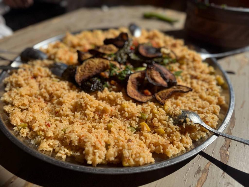 Jídlo v kempu nebo okolí