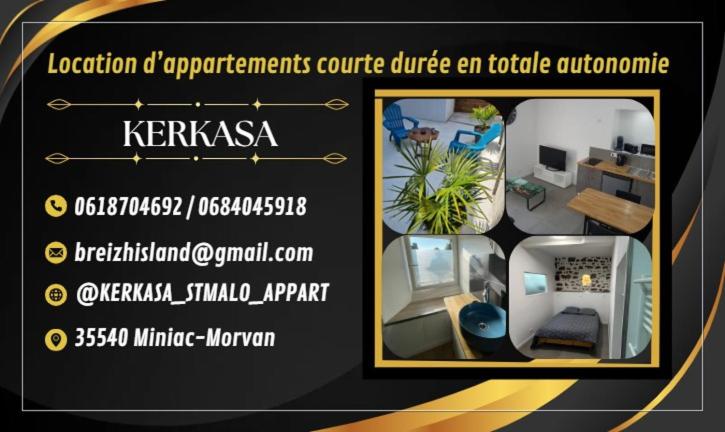 Foto sihtkohas Miniac-Morvan asuva majutusasutuse Appartement entier proche château de Miniac-Morvan galeriist