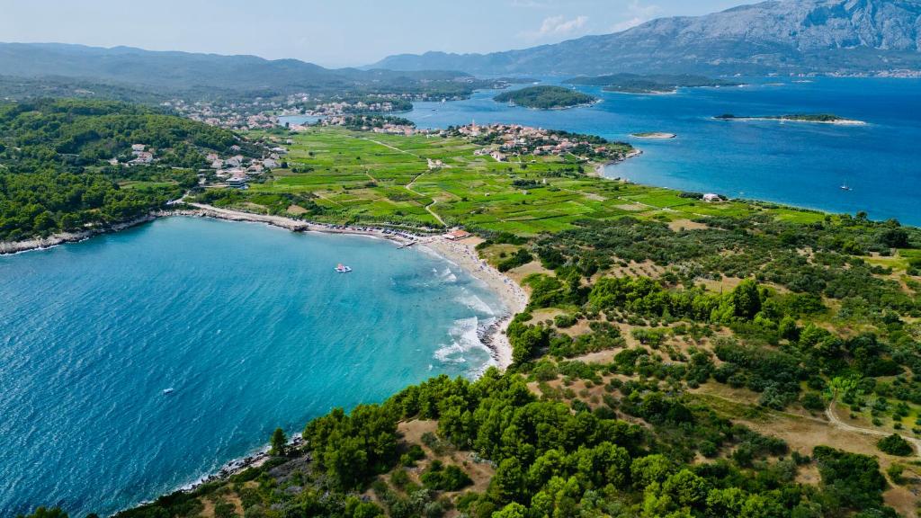 Naturlandskabet i nærheden af lejligheden