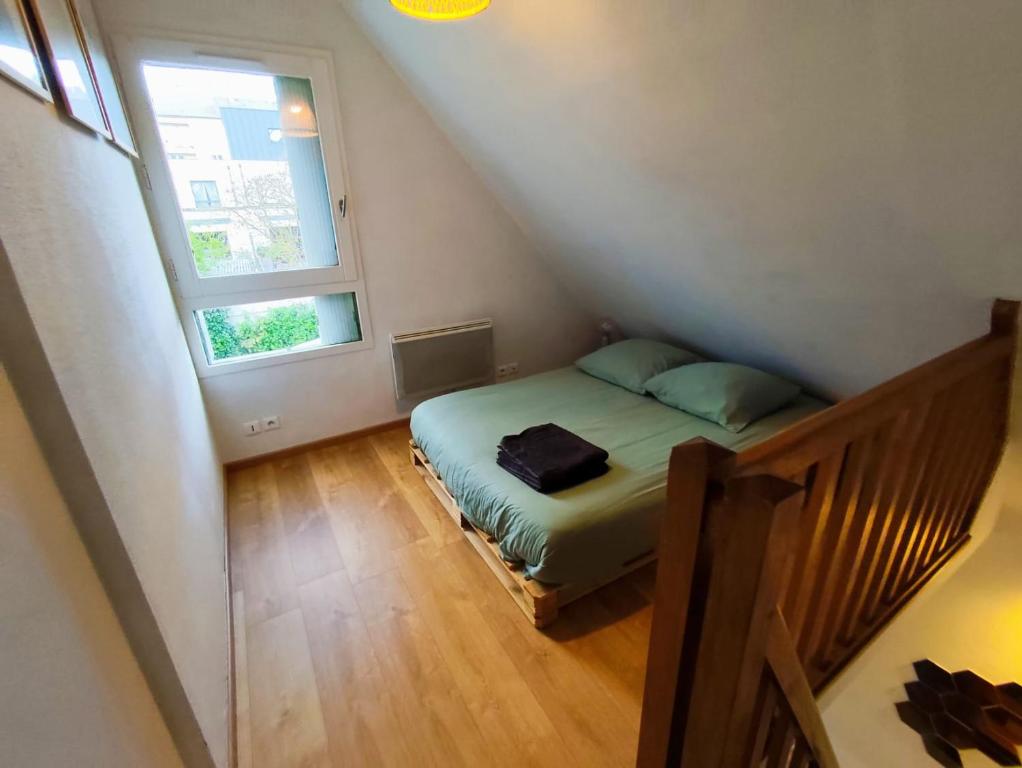 Suite Duplex Cosy Lorient 2 personnes - Parking et Terrasse