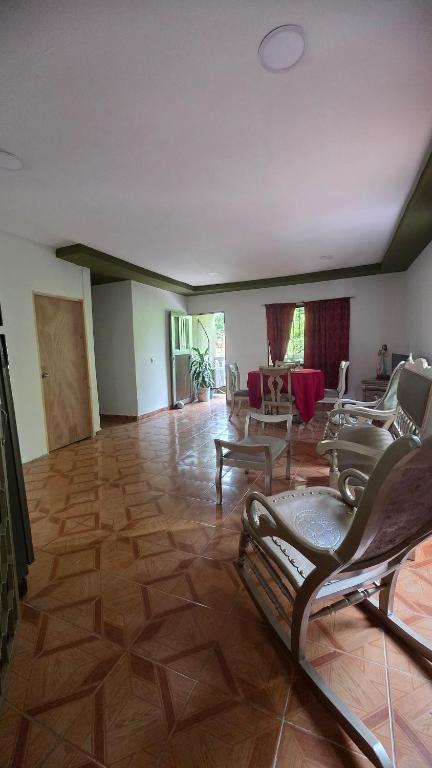 Posezení v ubytování Casa En Santa Marta