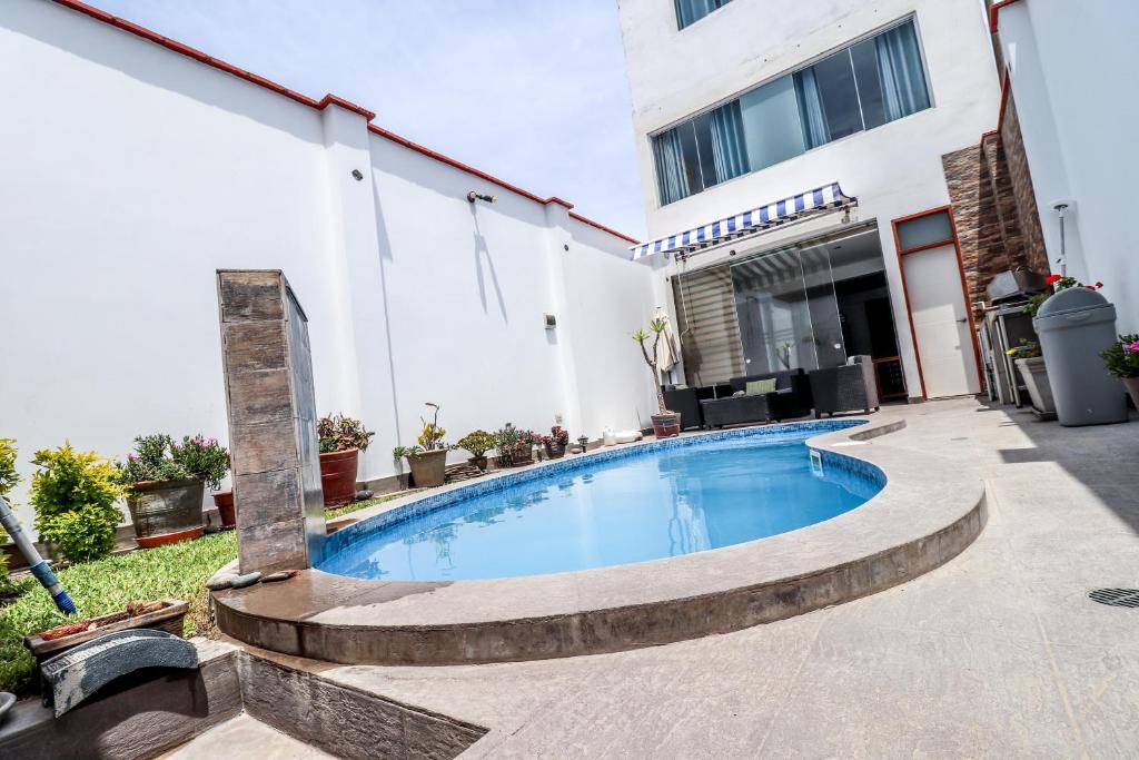 Πισίνα στο ή κοντά στο Cerro Azul Alojamiento