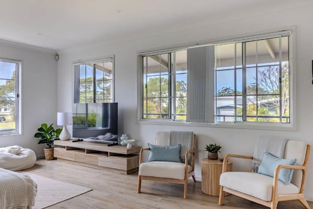 Μια τηλεόραση ή/και κέντρο ψυχαγωγίας στο The Beach Bach