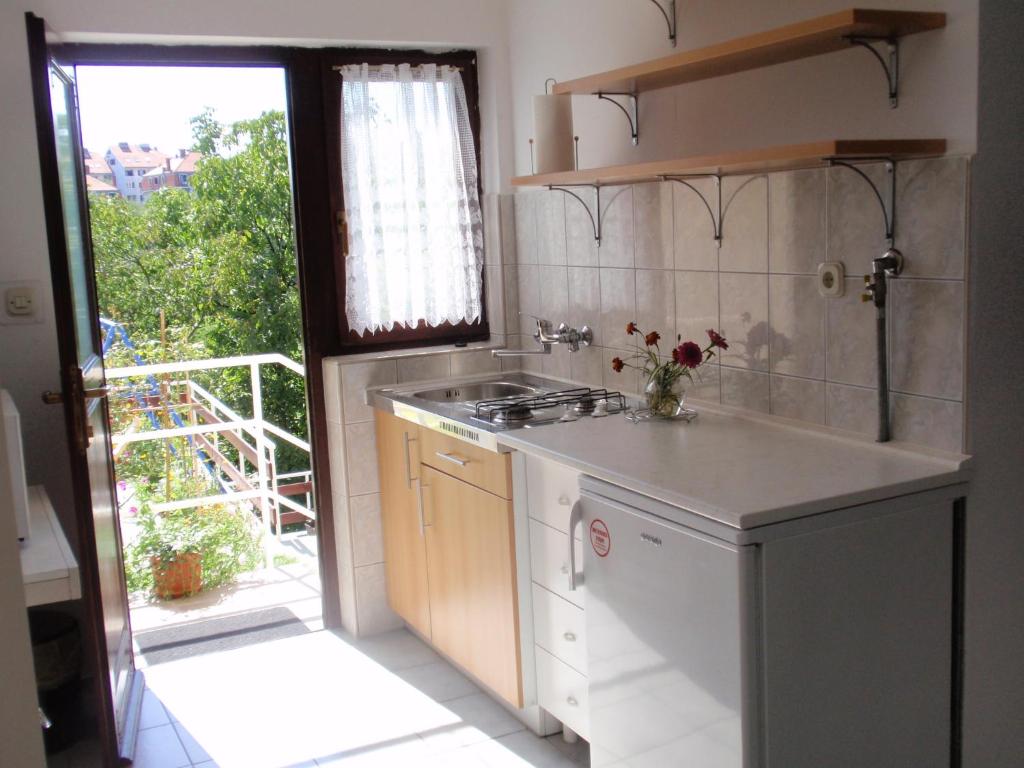 Kuchyňa alebo kuchynka v ubytovaní Apartments Maximir