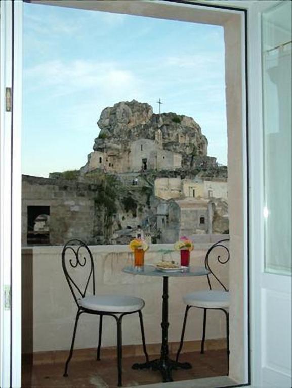 Balkón nebo terasa v ubytování Caveoso Hotel