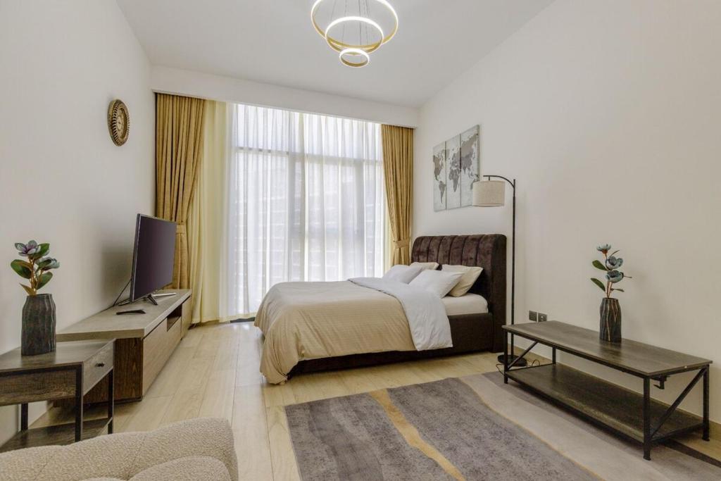 Greige & Spacious Studio