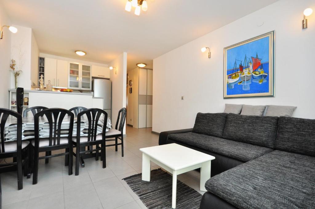 Kuchyň nebo kuchyňský kout v ubytování Apartment Ivan