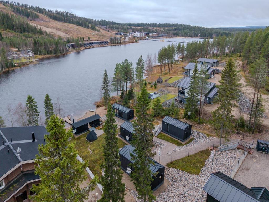 Naturlandskabet i nærheden af villaen