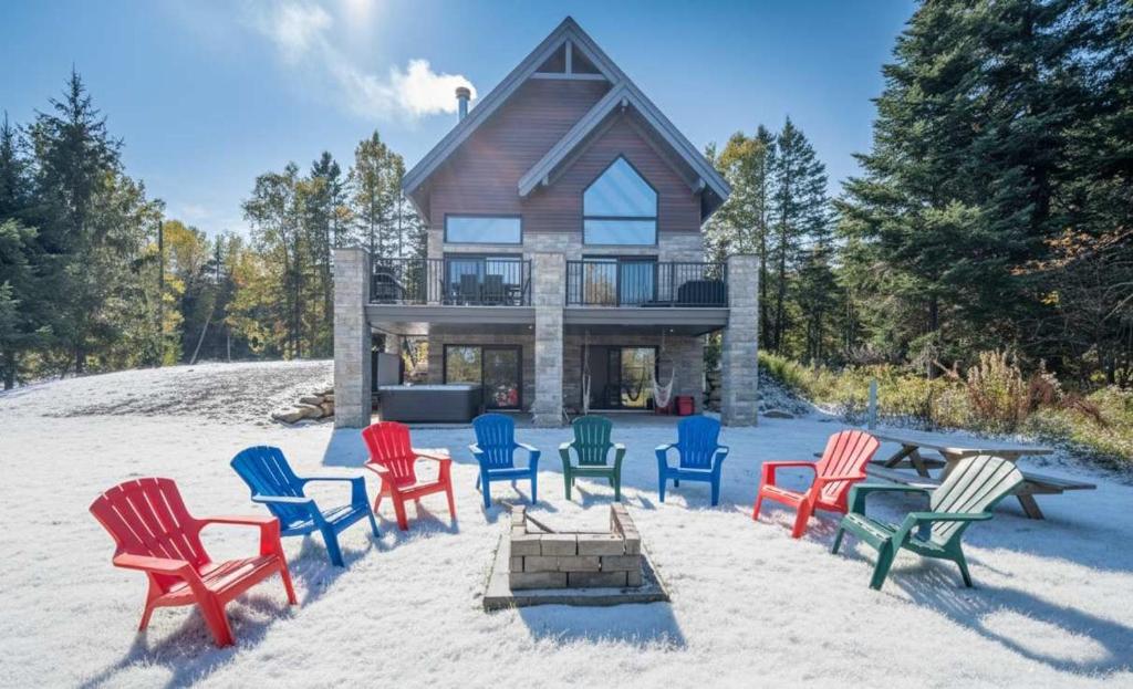 Το κτήριο όπου στεγάζεται  το σαλέ