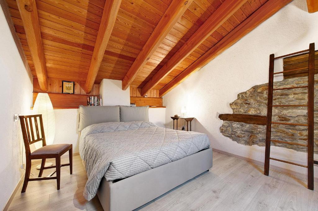 Una cama o camas en una habitación de Maison Core'