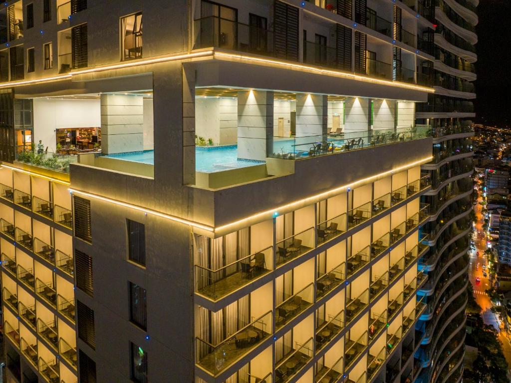 Swimmingpoolen hos eller tæt på G Virgo Nha Trang