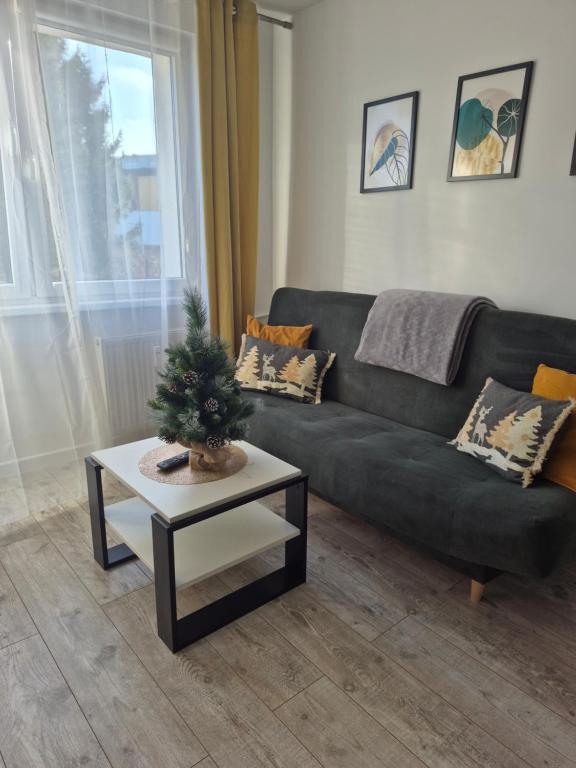 O zonă de relaxare la Apartament Miejski