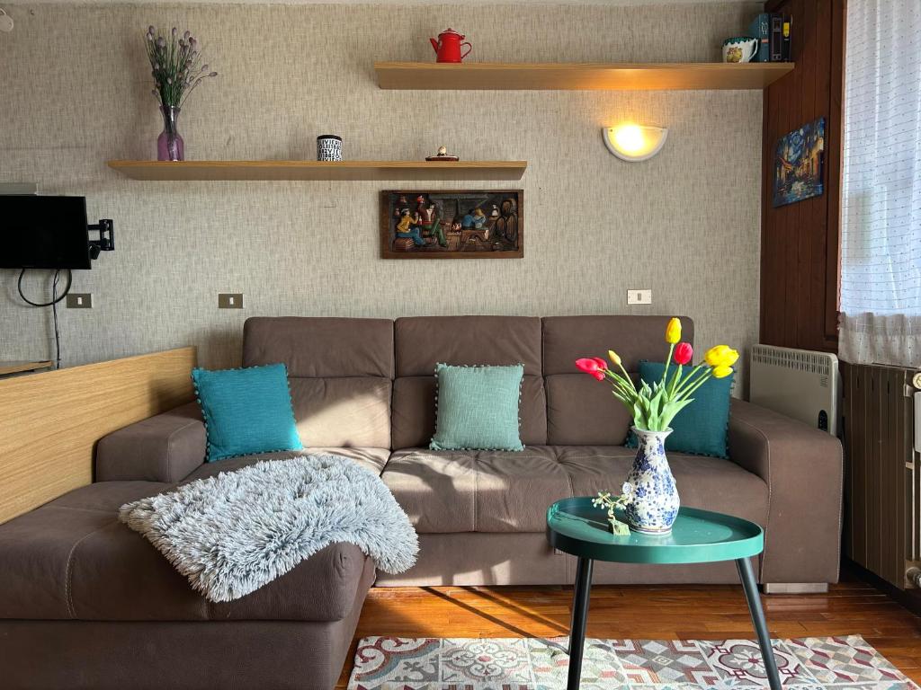 Posezení v ubytování Cervinia Mountain View Apartments