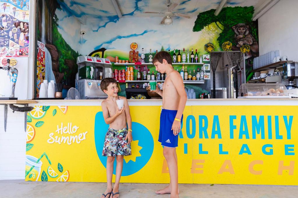 Επισκέπτες που μένουν στο Brora Family Village