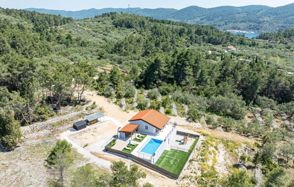 Naturlandskabet i nærheden af villaen