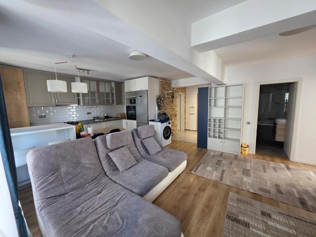 Η κουζίνα ή μικρή κουζίνα στο Apartament Blue Shark