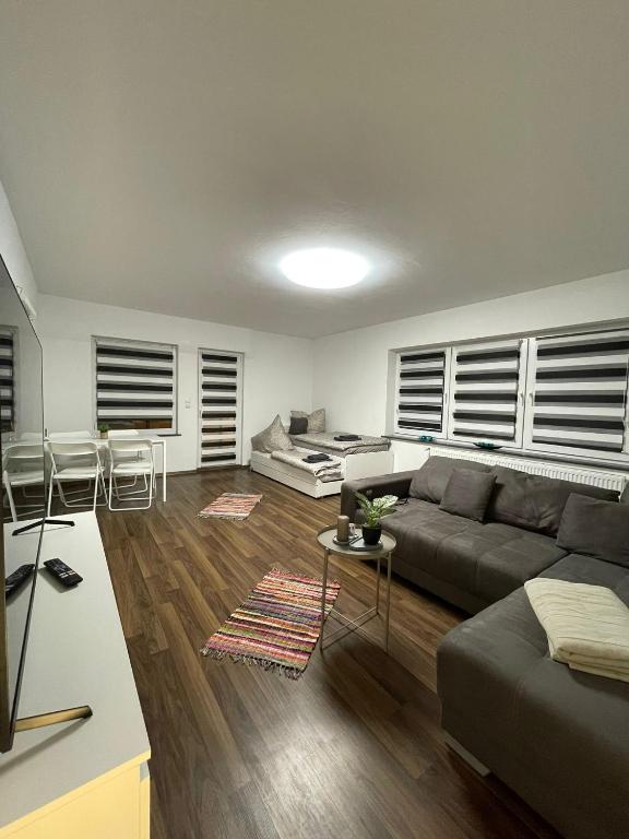 Et opholdsområde på Gemütliches DG-Apartment in Weißenthurm, Wohnung 4