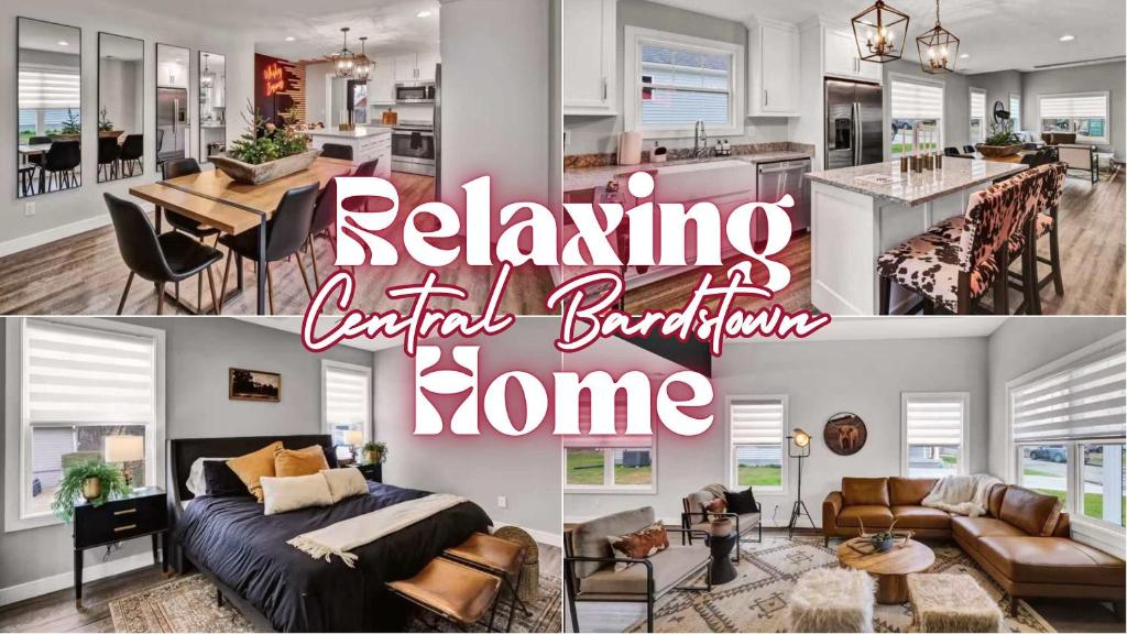 Χώρος καθιστικού στο Central Bardstown Home Near Distilleries & Dining