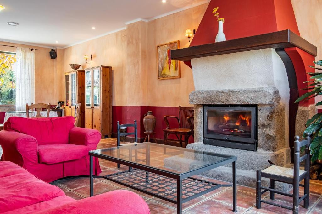 Χώρος καθιστικού στο Sierra Quilama