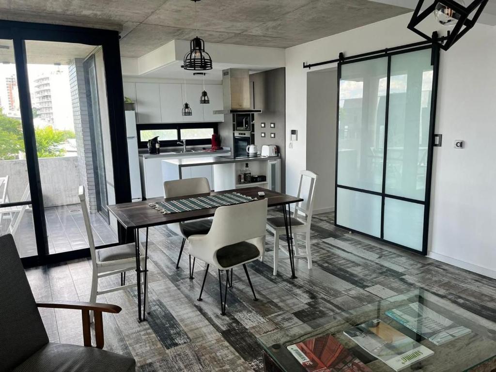 Køkken eller tekøkken på Moderno departamento PH54