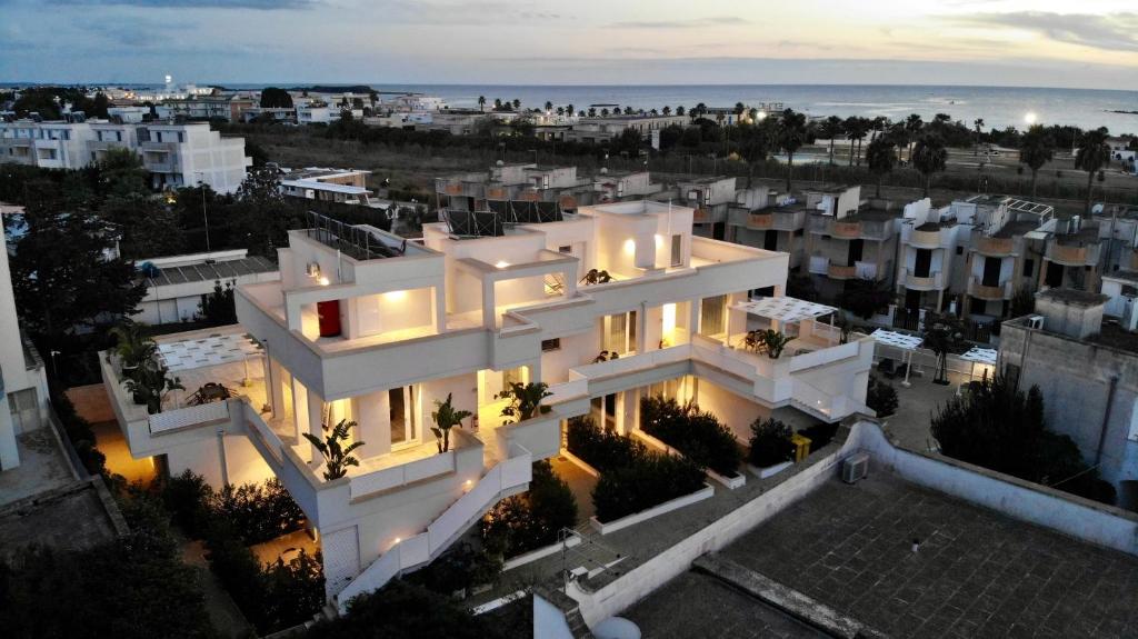 Bygningen som lejlighedshotellet ligger i