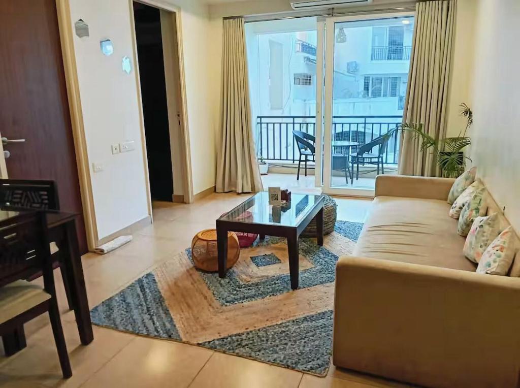 Et opholdsområde på Salt & Sand Homestays