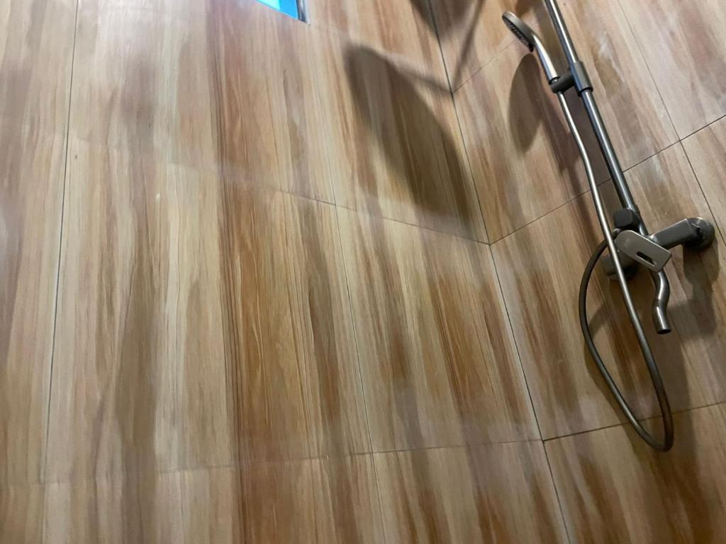 Ein Badezimmer in der Unterkunft pojok kahyangan homestay and cabin