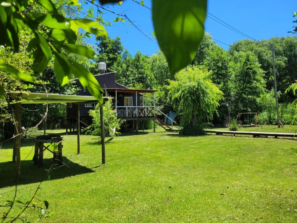 Κήπος έξω από το cabaña cuatro reinas