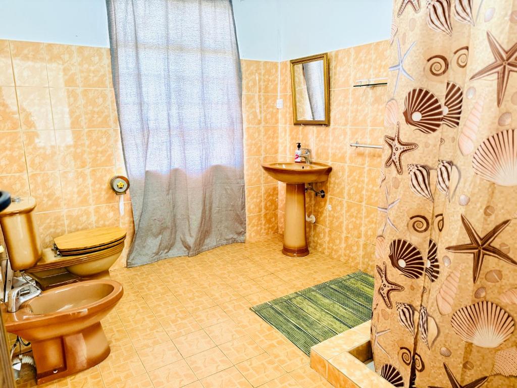 Phòng tắm tại Devika villa