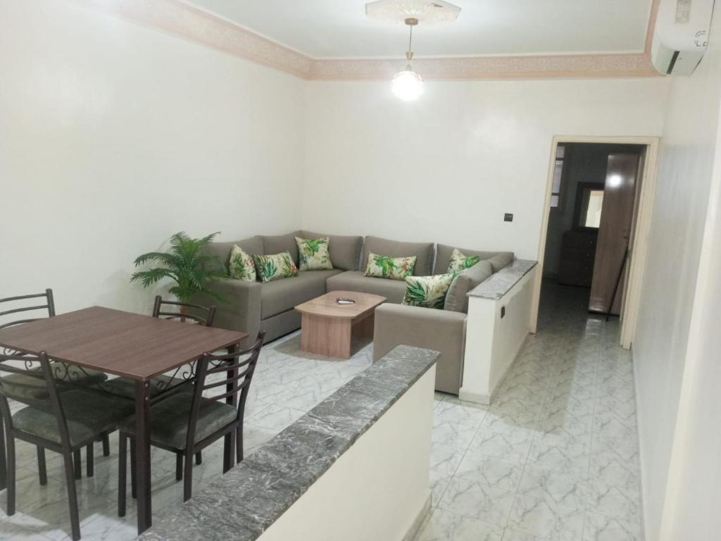 O zonă de relaxare la Appart Atlas