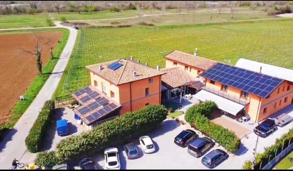 Το κτήριο όπου στεγάζεται  το bed & breakfast