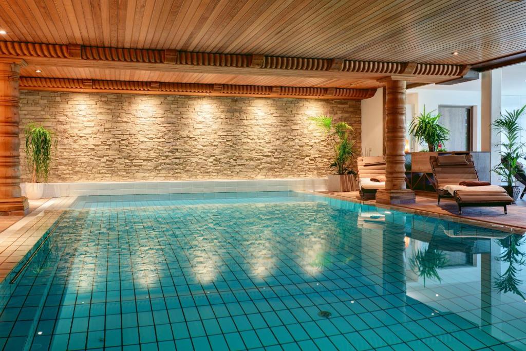 Bazén v ubytování Ferienwohnungen Landhaus Haake nebo v jeho okolí