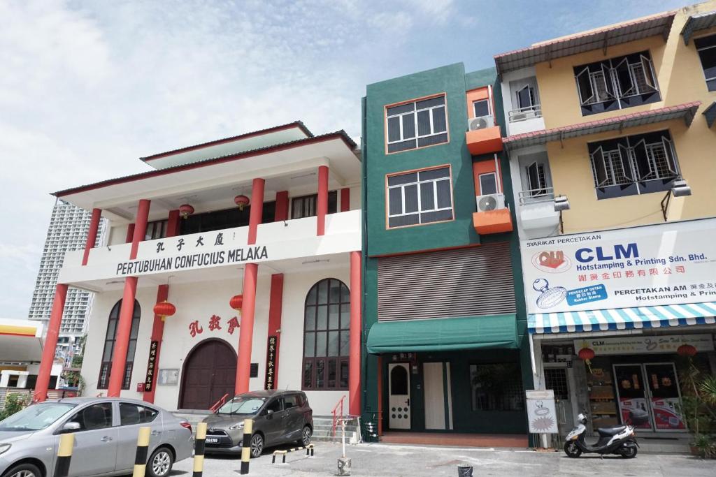 Το κτήριο όπου στεγάζεται  ο ξενώνας