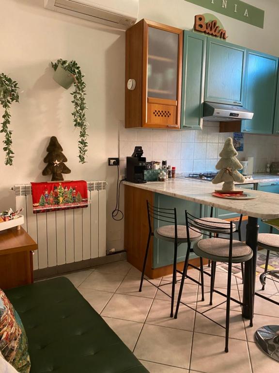 Η κουζίνα ή μικρή κουζίνα στο Domvs Erminia