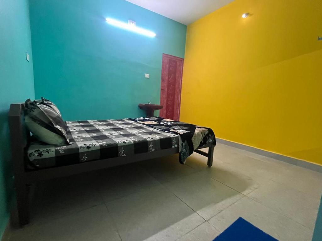 Postel nebo postele na pokoji v ubytování Mountain House