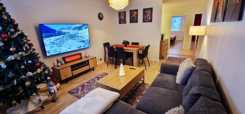 Μια τηλεόραση ή/και κέντρο ψυχαγωγίας στο Arctic Warm Home