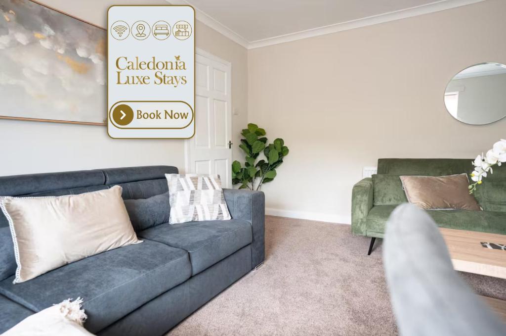 Χώρος καθιστικού στο California House