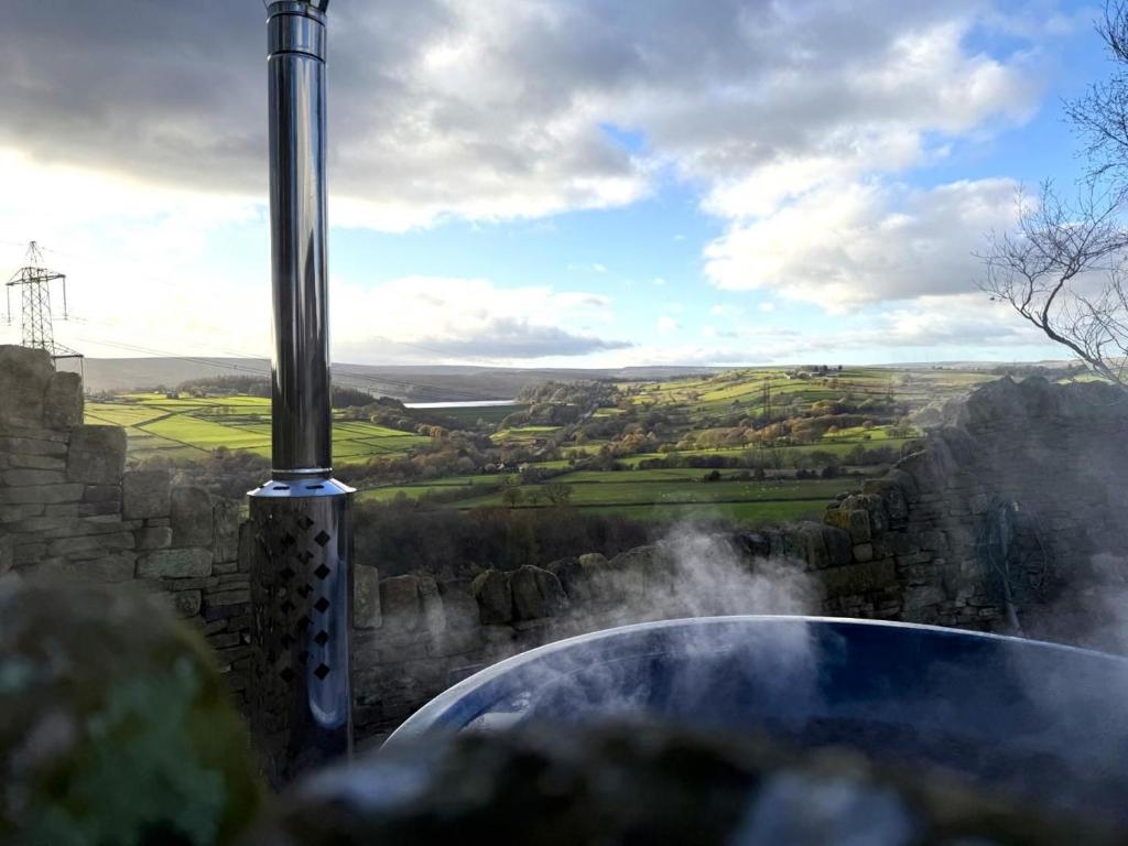 Naturlandskabet i nærheden af feriehuset