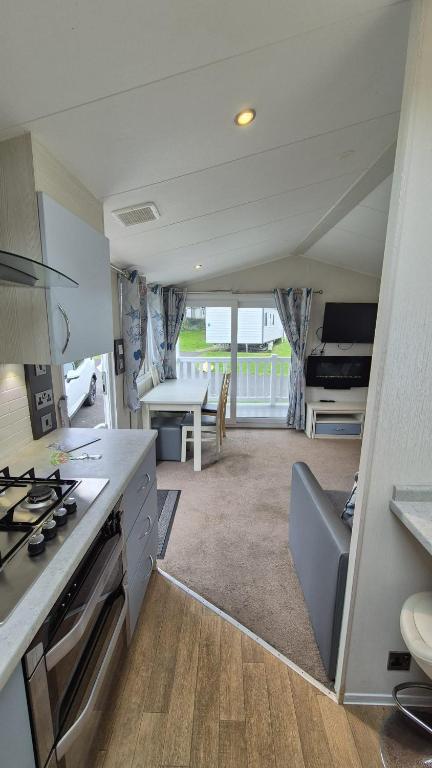 Køkken eller tekøkken på Caravan Bliss