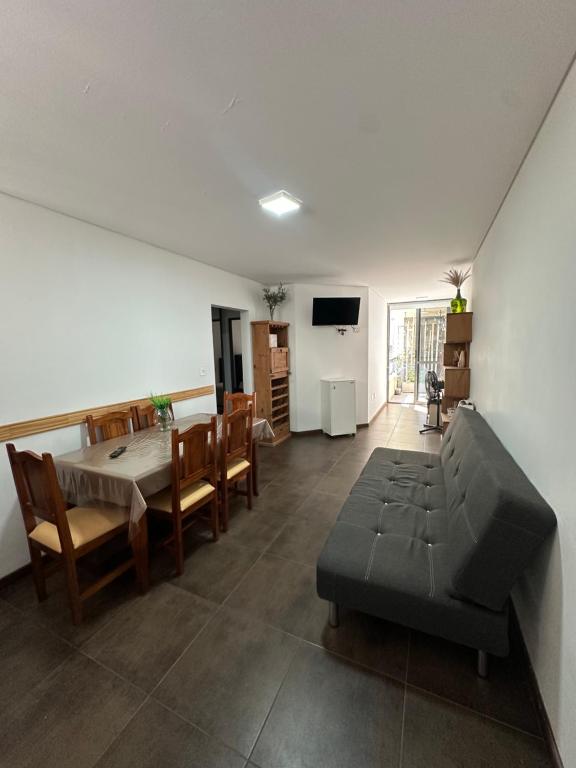 Posezení v ubytování Departamento Zona Centro Carlos Paz